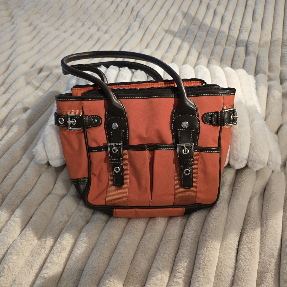 Elegant Orange Shoulder Bag
